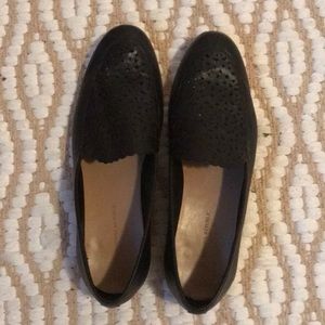 Banana Republic black Demi loafer